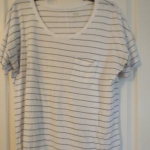 Black and White Pocket Tee